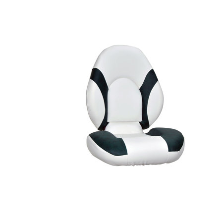 SUITE MARINE Suite Marine SM1010010315 Boat Seat Accent - White/Green SM1010010315